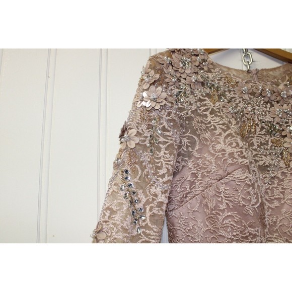 MAC DUGGAL 11217 Embellished Long Sleeve Lace Gown Size 12 $898‎ - Picture 10 of 15